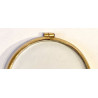 18-karat gold magnifying glass, 19th Sweden.