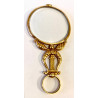 18-karat gold magnifying glass, 19th Sweden.