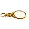 18-karat gold magnifying glass, 19th Sweden.