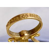 18-karat gold magnifying glass, 19th Sweden.