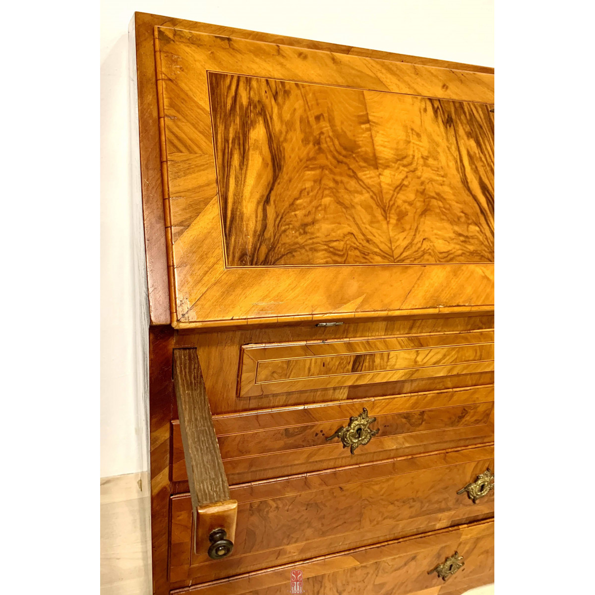 Escritorio papelera, Carlos IV, finales del siglo XVIII.