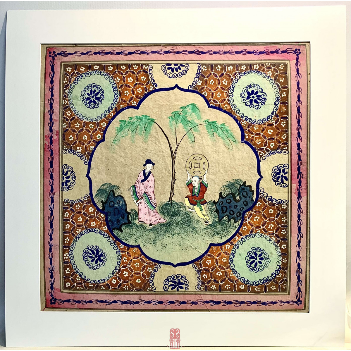 Pintura china del siglo XIX.