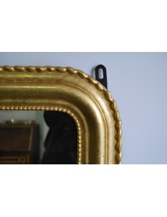 Espejo de la mitad del siglo XIX, dorado. 2