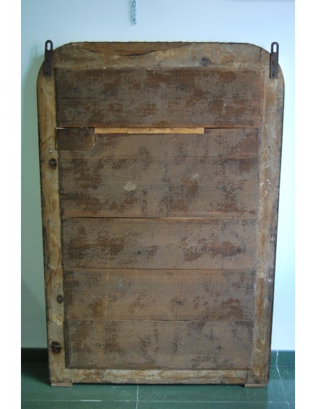 Espejo de la mitad del siglo XIX, dorado.