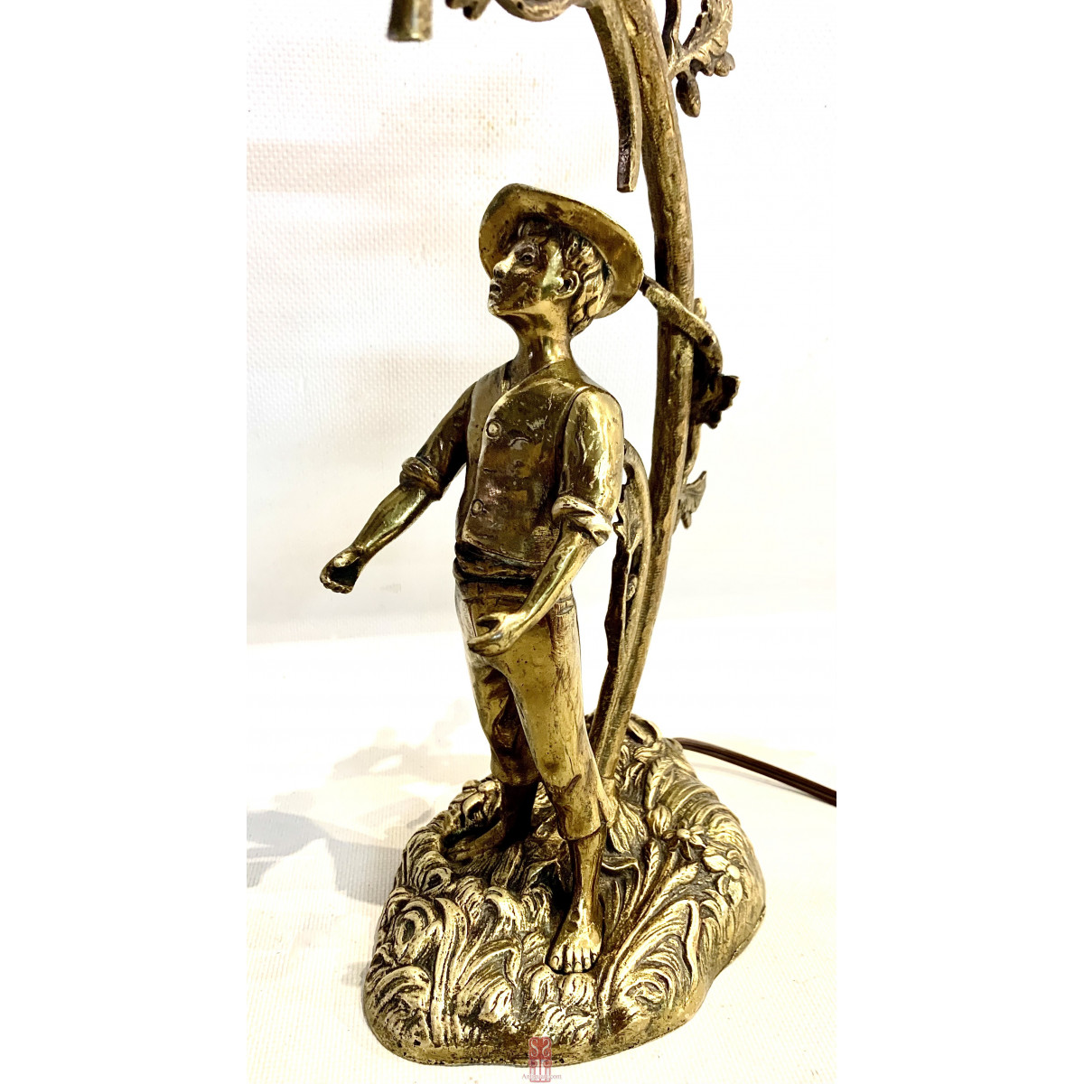 Art Deco table lamp Muller fréres Luneville