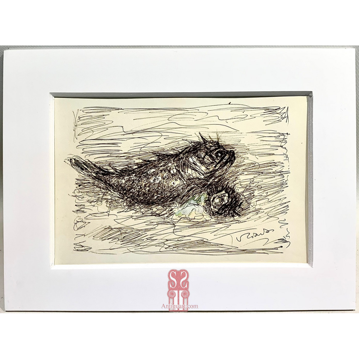 “Cabracho con erizo de mar”, Vincenzo Ciardo