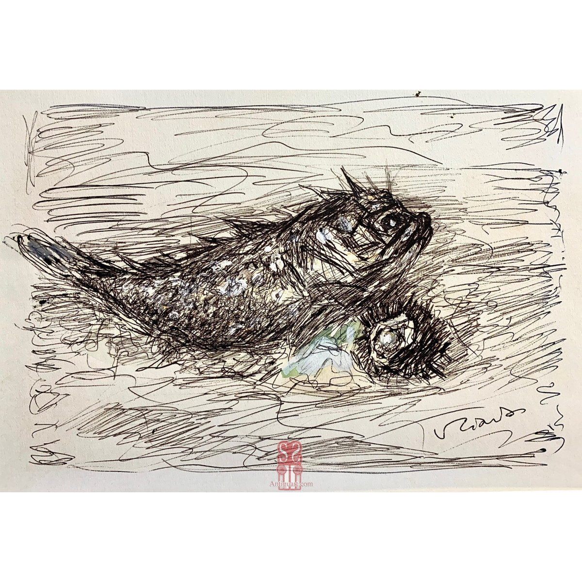 “Cabracho con erizo de mar”, Vincenzo Ciardo