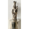 Madonna with child sterling silver