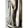 Virgen del Pilar de plata de Ley de gran tamaño.