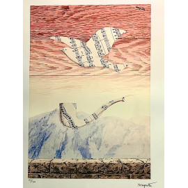 René Magritte (1898 - 1967), lithograph  2