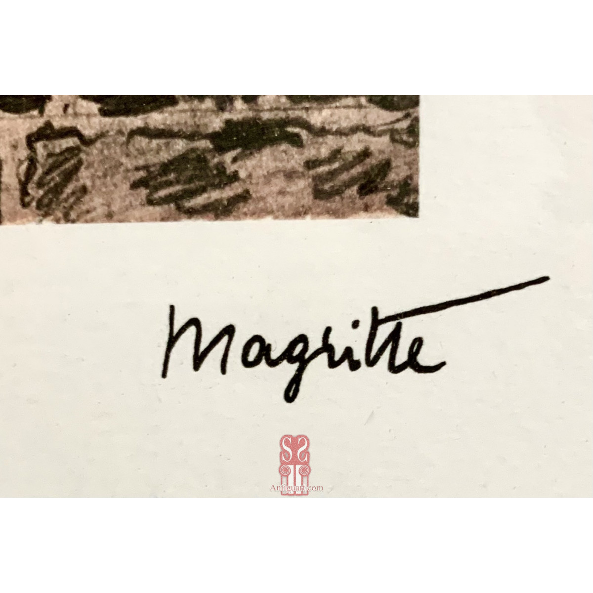 René Magritte (1898 - 1967), litografia 