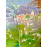 Francisco Bernareggi (1878 en Gualeguay Argentina - 1959 Mallorca), “Paesaggio magliorchino”