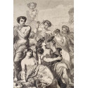 “Baccanale, Le fleurs”, stampa del XIX secolo