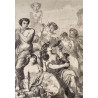 “Baccanale, Le fleurs”, stampa del XIX secolo