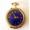 Reloj de bolsillo de oro 18K, Suizo, siglo XIX.