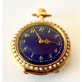 Orologio da tasca d’oro di 18K, Svizzera, XIX secolo 2