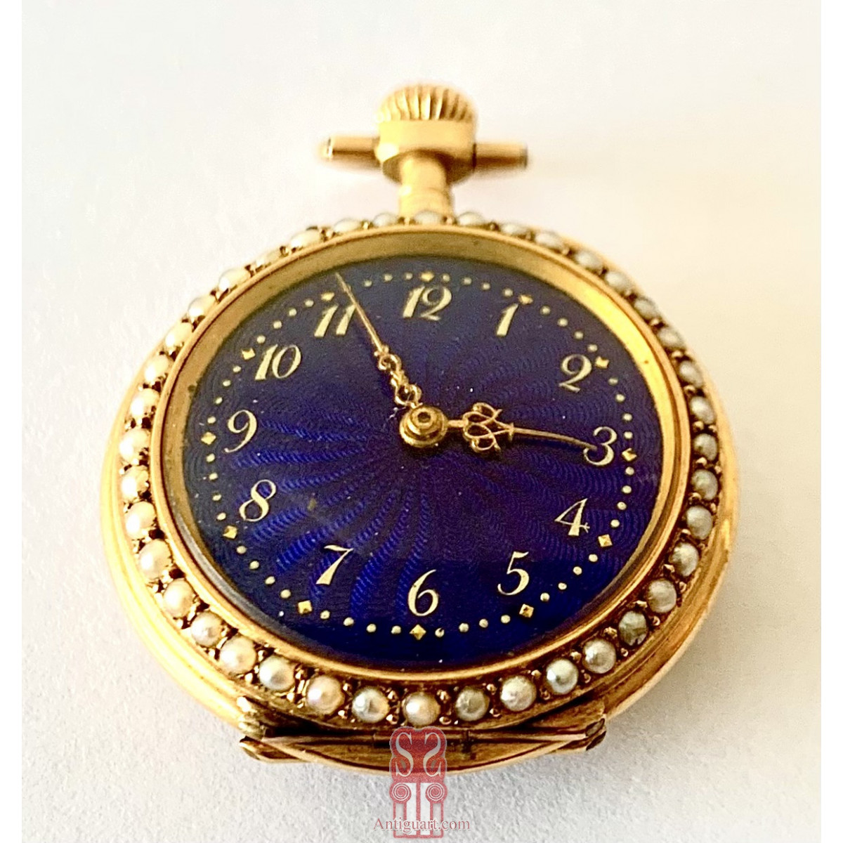 Orologio da tasca d’oro di 18K, Svizzera, XIX secolo