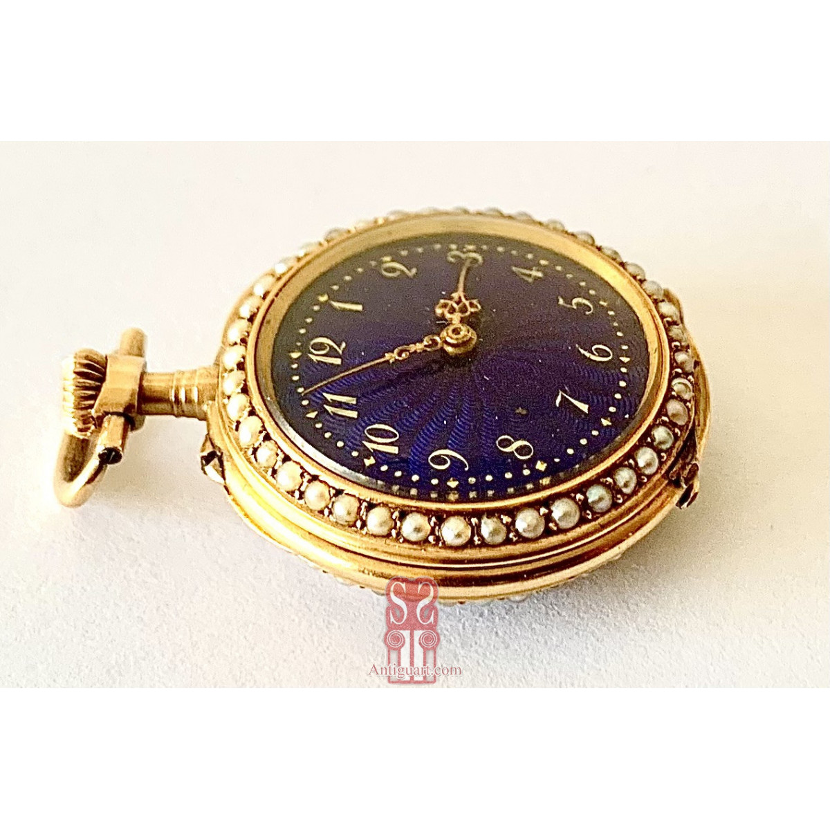 Orologio da tasca d’oro di 18K, Svizzera, XIX secolo