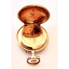 Reloj de bolsillo de oro 18K, Suizo, siglo XIX.