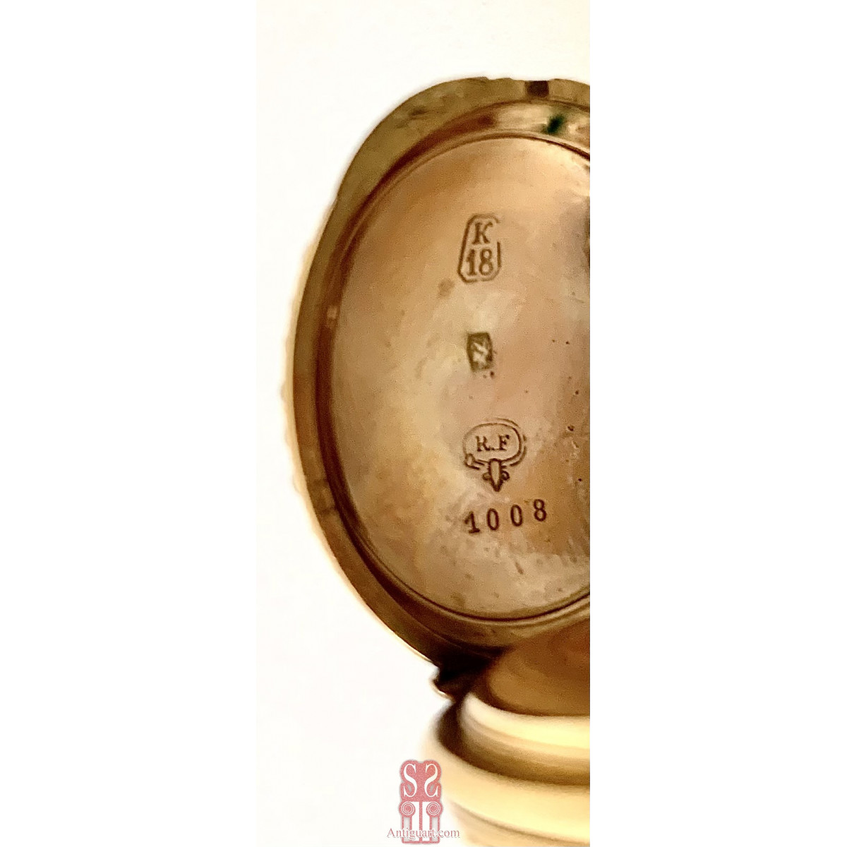 Orologio da tasca d’oro di 18K, Svizzera, XIX secolo