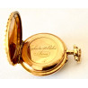 Reloj de bolsillo de oro 18K, Suizo, siglo XIX.