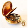 Pocket watch in 18K gold, Switzerland, 19th