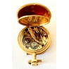 Reloj de bolsillo de oro 18K, Suizo, siglo XIX.