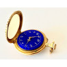 Reloj de bolsillo de oro 18K, Suizo, siglo XIX.