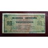 Billete de 25 pesetas, 20 de mayo 1938.