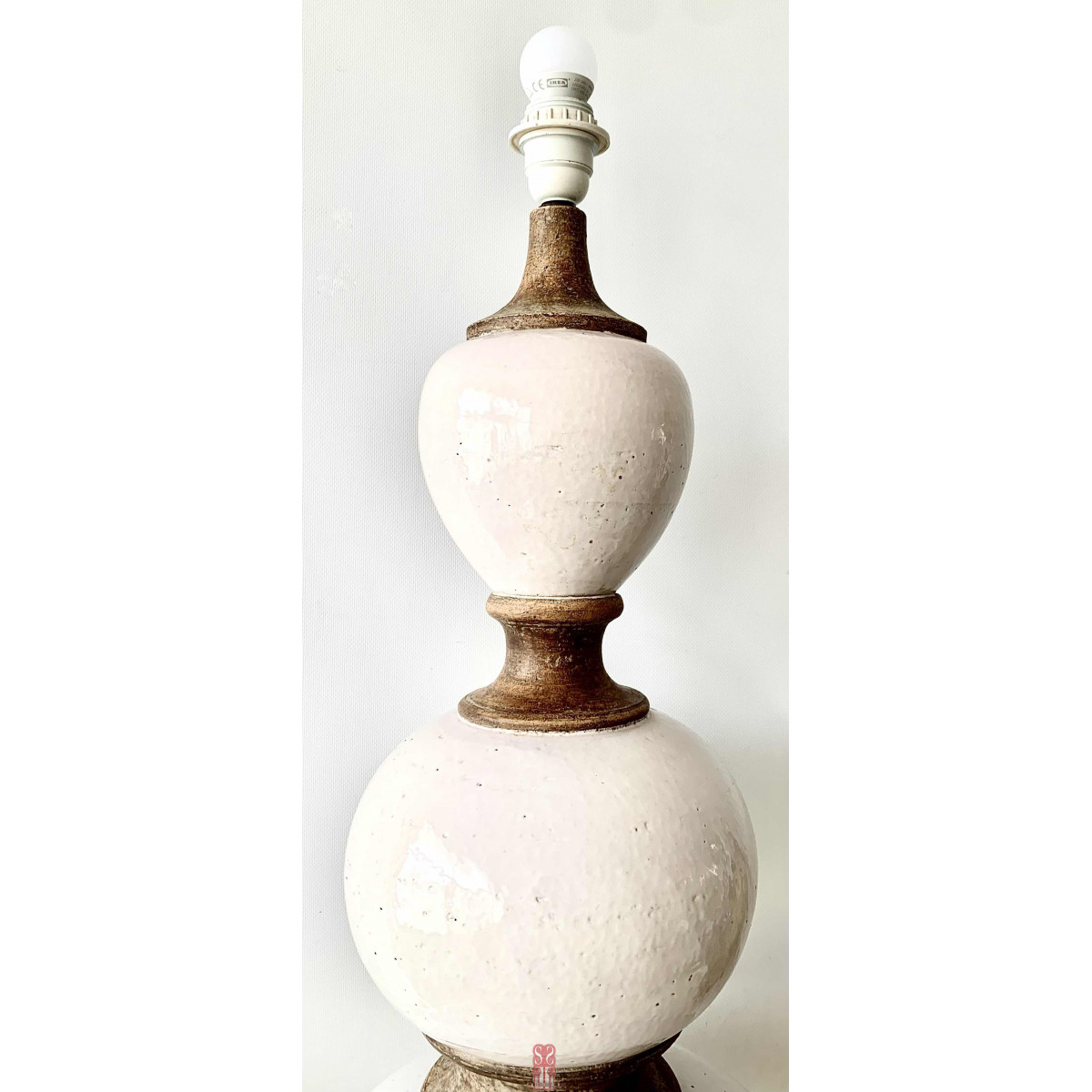 Table lamp ceramic, Ugo Zaccagnini, 1960s