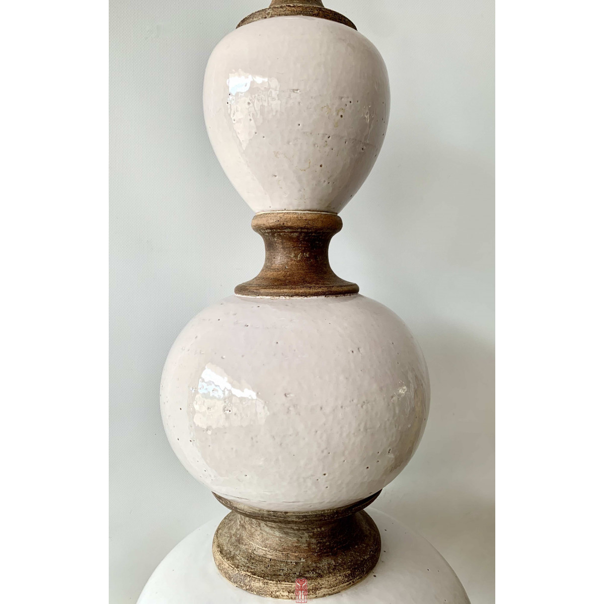 Table lamp ceramic, Ugo Zaccagnini, 1960s