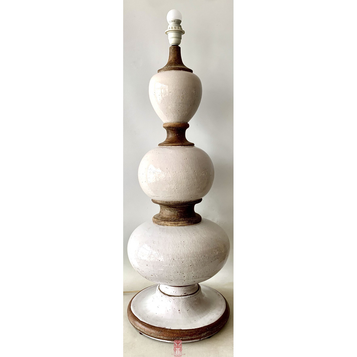 Table lamp ceramic, Ugo Zaccagnini, 1960s