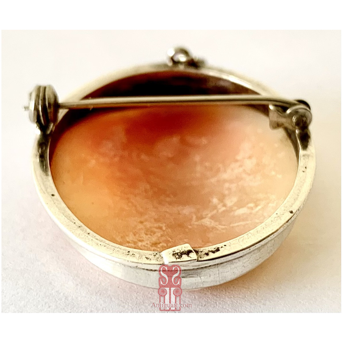 Broche/colgante camafeo, principios del siglo XX