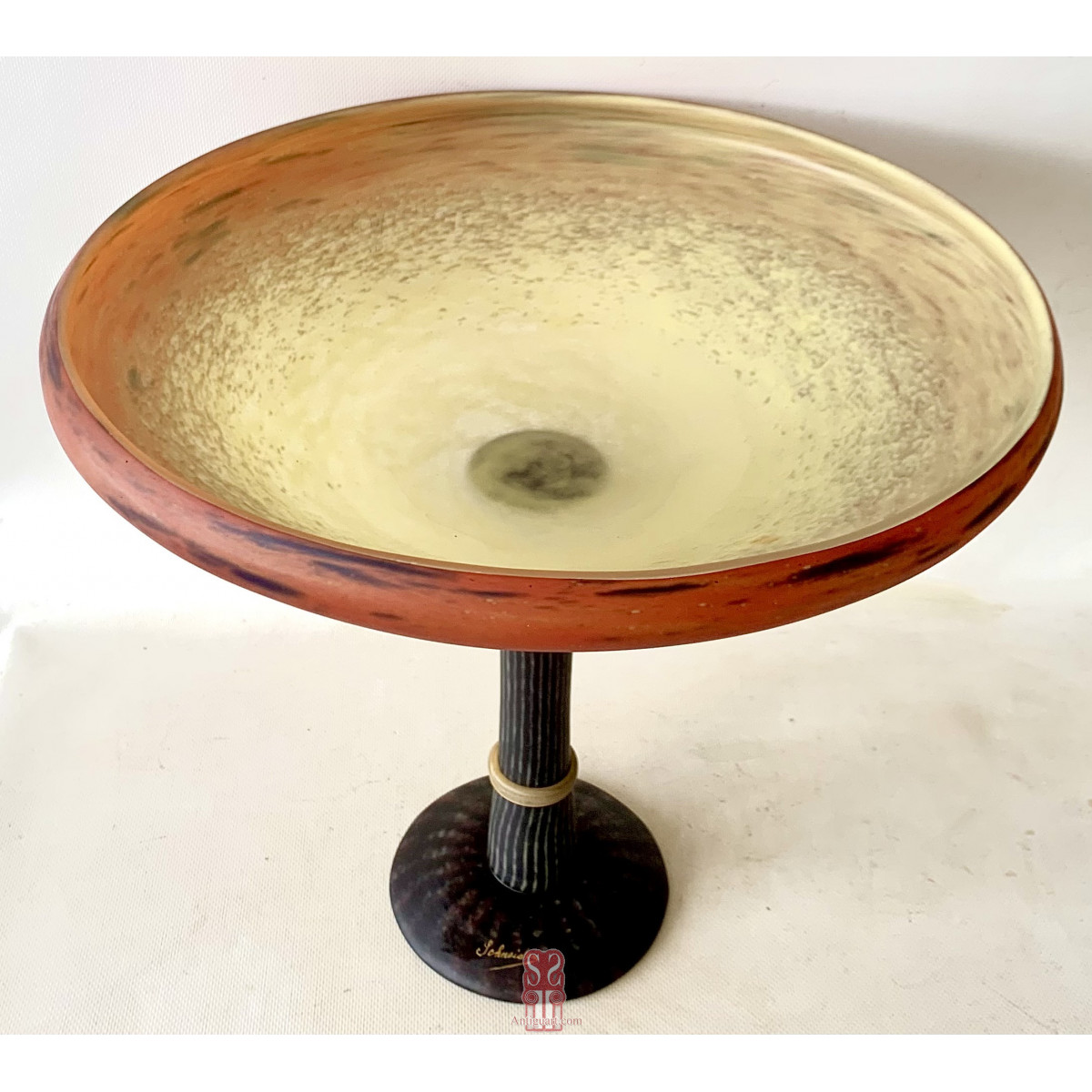 Charles Schneider, grande copa de cristal 1925 circa