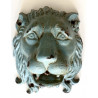 Iron fountain, lion head, 19th