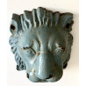 Iron fountain, lion head, 19th