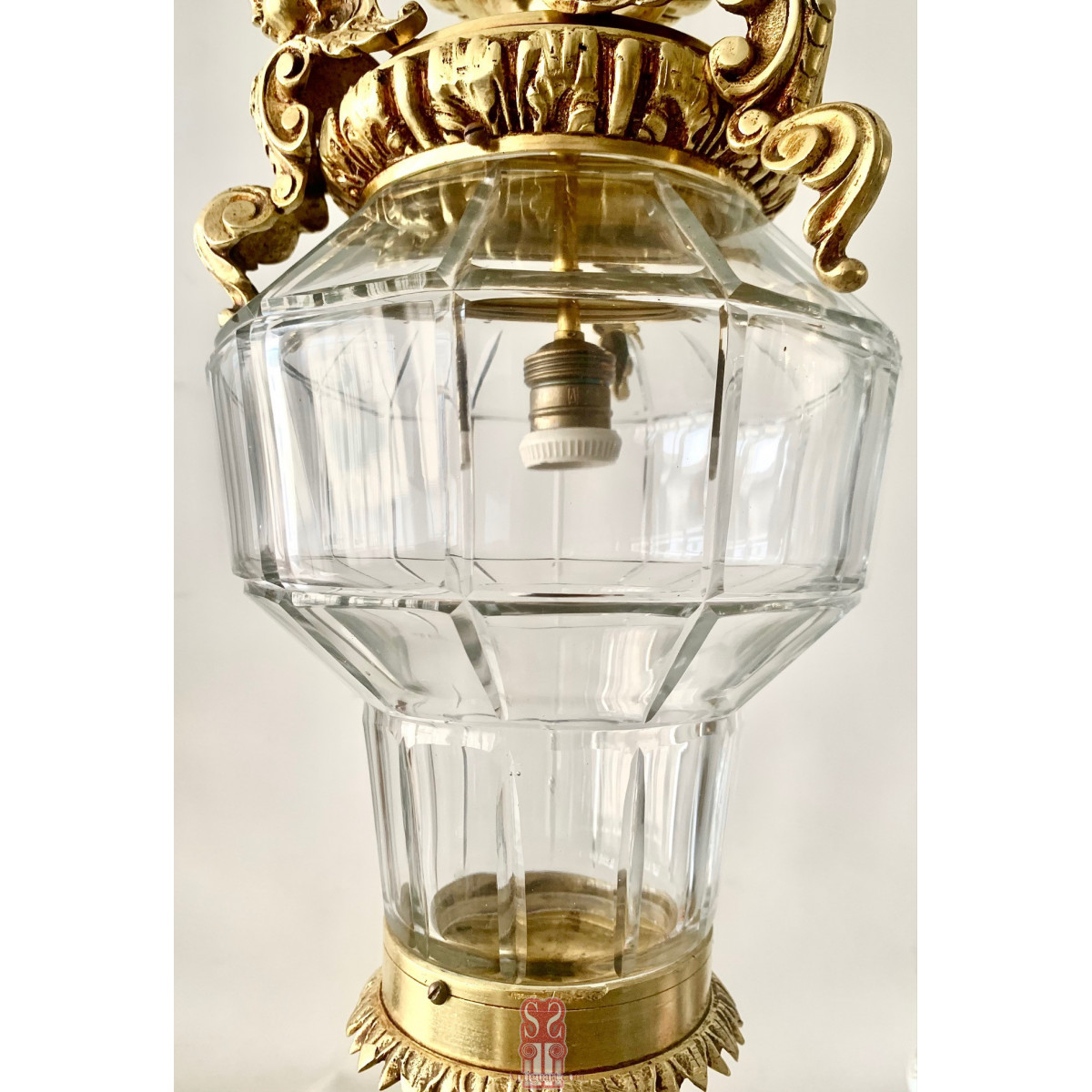 Lampara farol de principios del siglo XX.