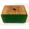 Box with fine inlays with geometric decorations 19th