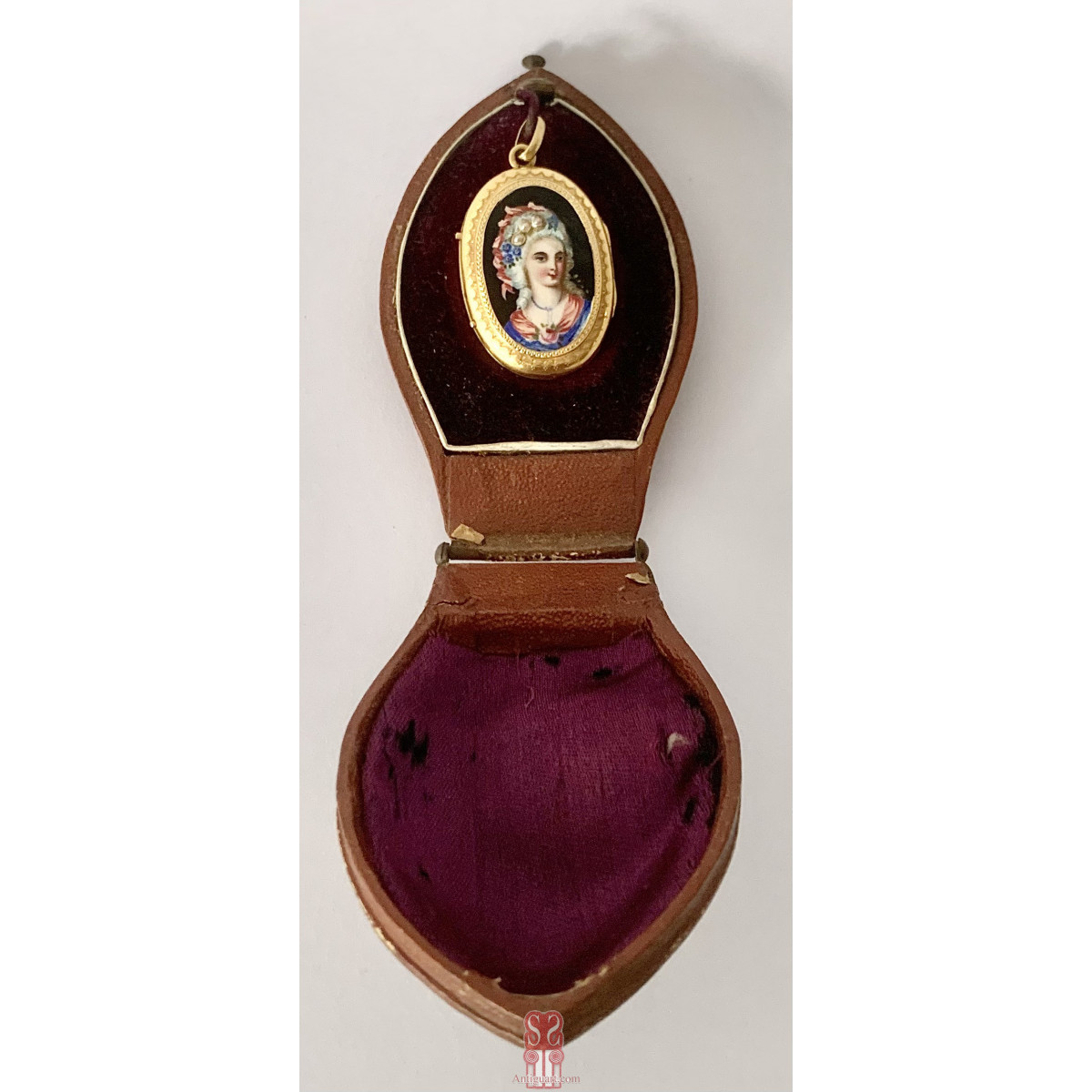 Porta foto de oro de 18K del siglo XIX