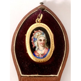 Porta foto d’oro di 18K del XIX secolo 2