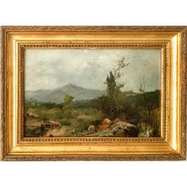 Ramon Stolz seguí (Valencia 1872 - 1924), mountain landscape.