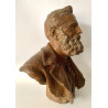 Vicente Bañuls Aracil (Alicante 1866 - 1935), terracotta bust of a man