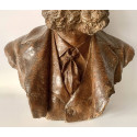 Vicente Bañuls Aracil (Alicante 1866 - 1935). Busto de terracota.