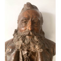 Vicente Bañuls Aracil (Alicante 1866 - 1935). Busto de terracota.