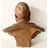 Vicente Bañuls Aracil (Alicante 1866 - 1935), terracotta bust of a man
