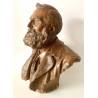 Vicente Bañuls Aracil (Alicante 1866 - 1935), busto in terracotta