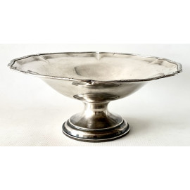 Silver cake stand from 19th