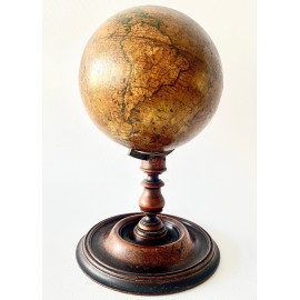 Globo terrestre terráqueo Newton Son & Berry London 1838. 2