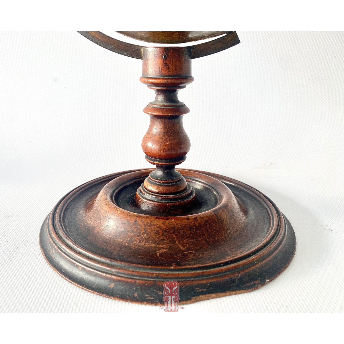 Globo terrestre terráqueo Newton Son & Berry London 1838.