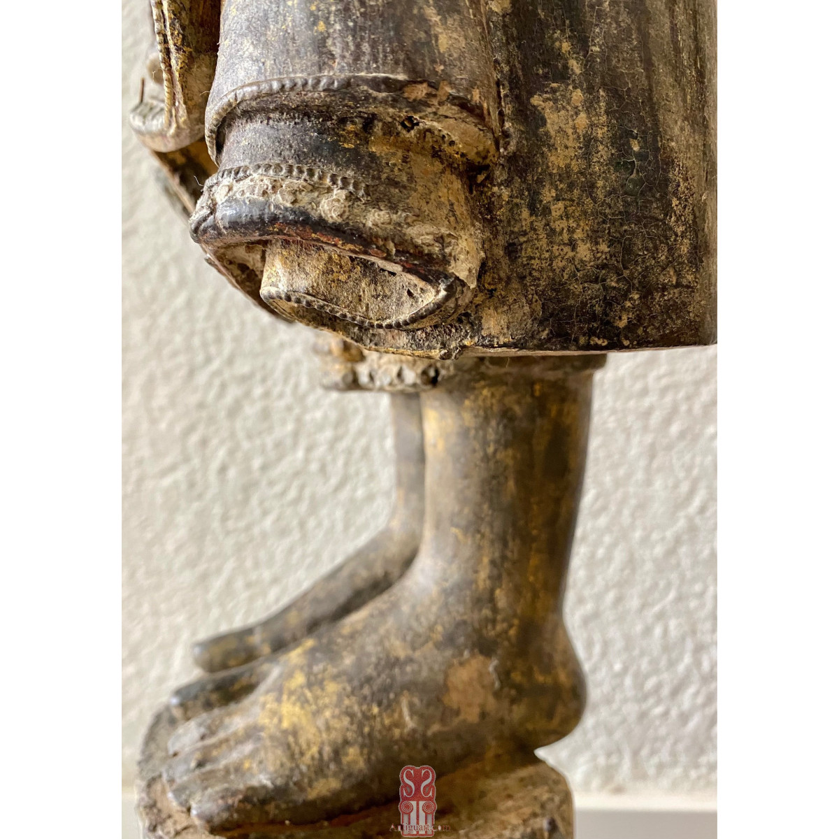 Escultura de Buda Mandalay, Birmania, finales Siglo XVIII principios Siglo XIX.